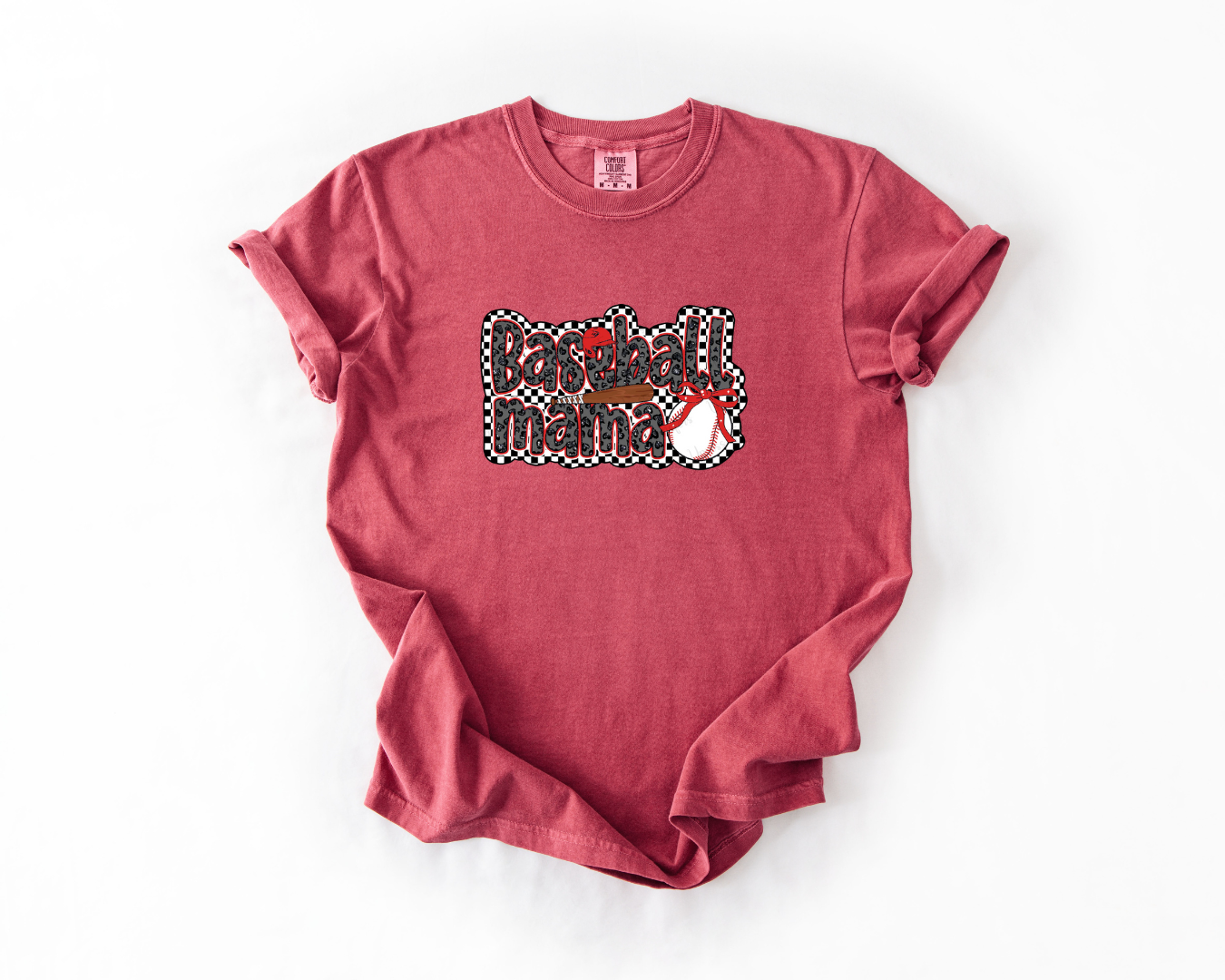 Trendy Baseball Mama Red
