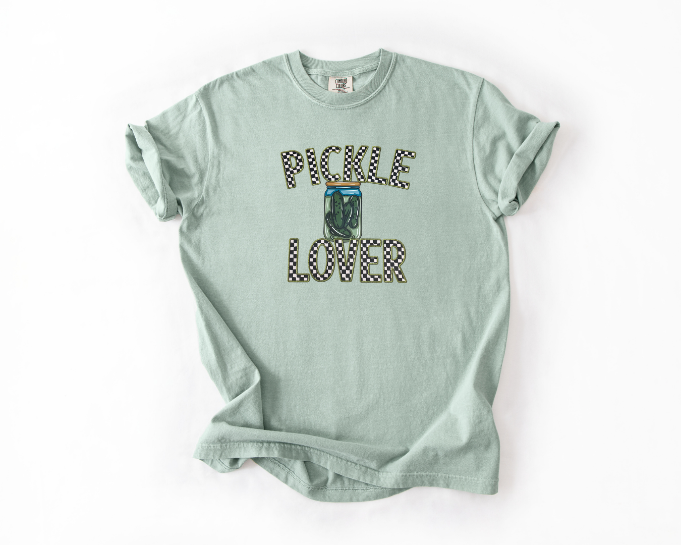 Pickle Lover Checkered