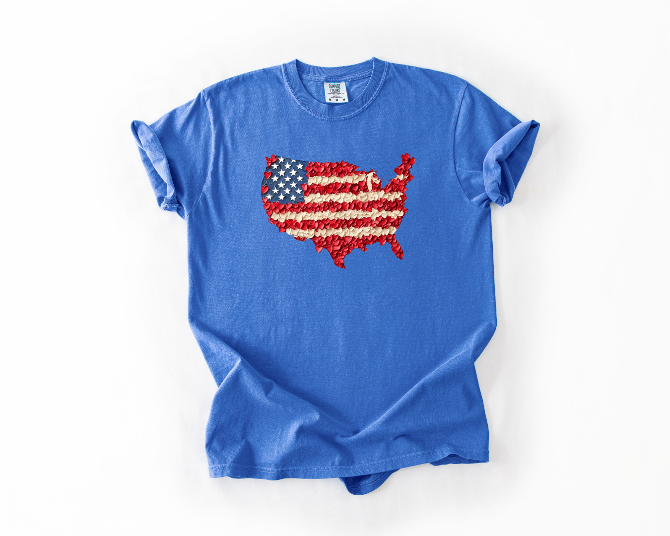 American Flag Brushstroke