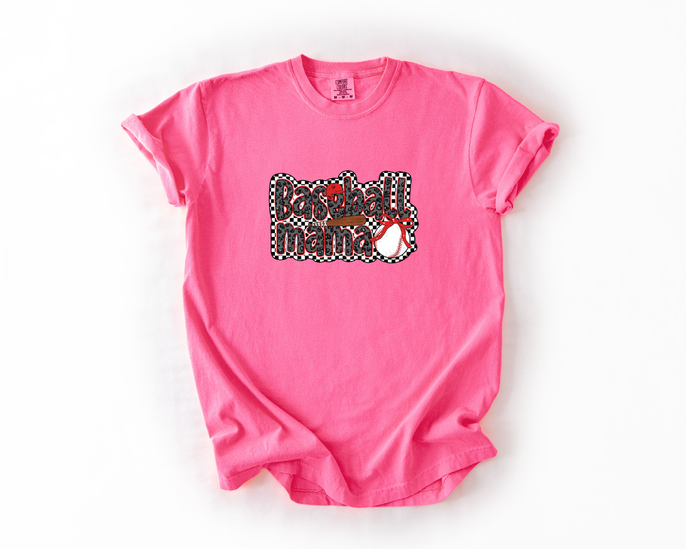 Trendy Baseball Mama Red