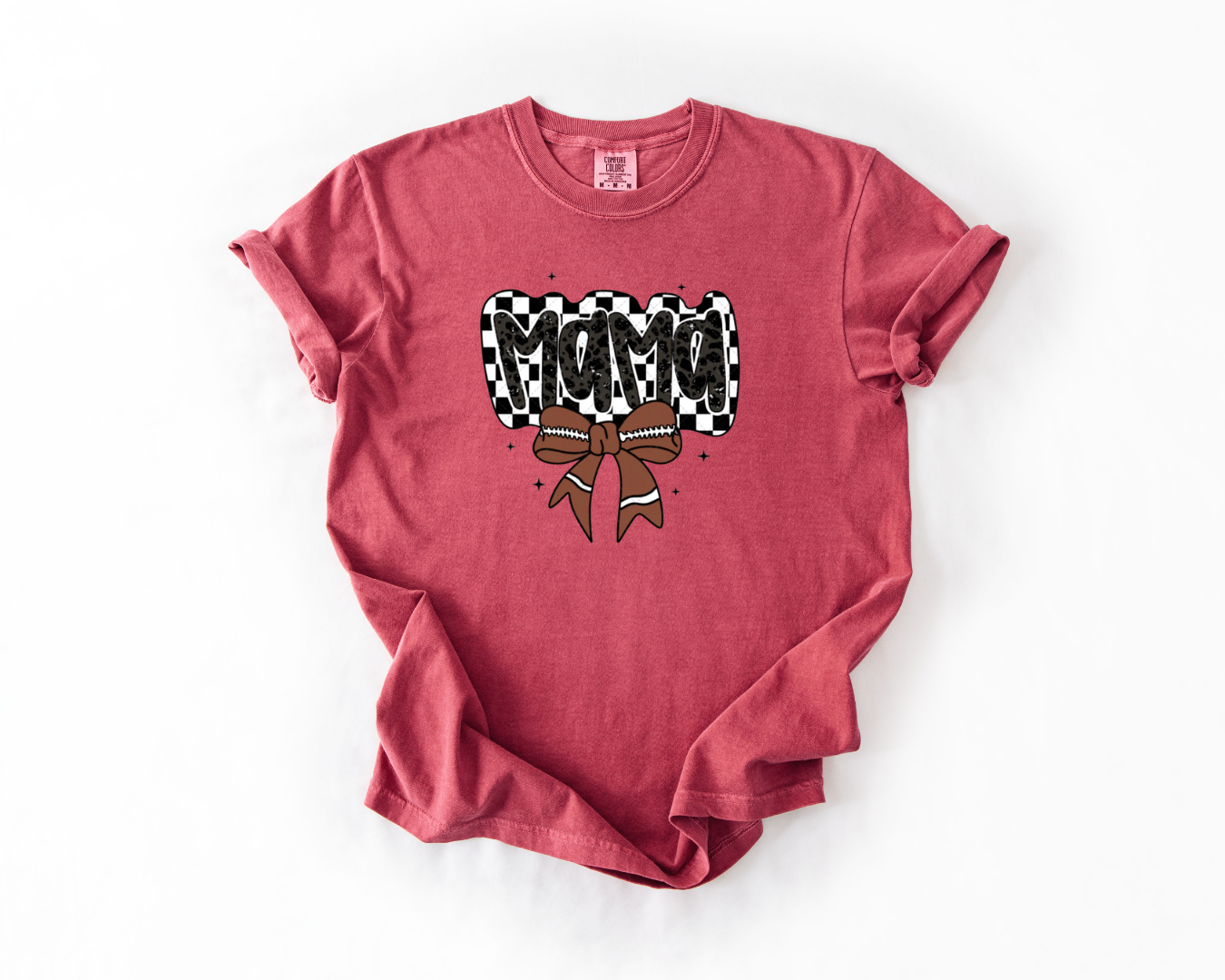 Football Mama with Bow