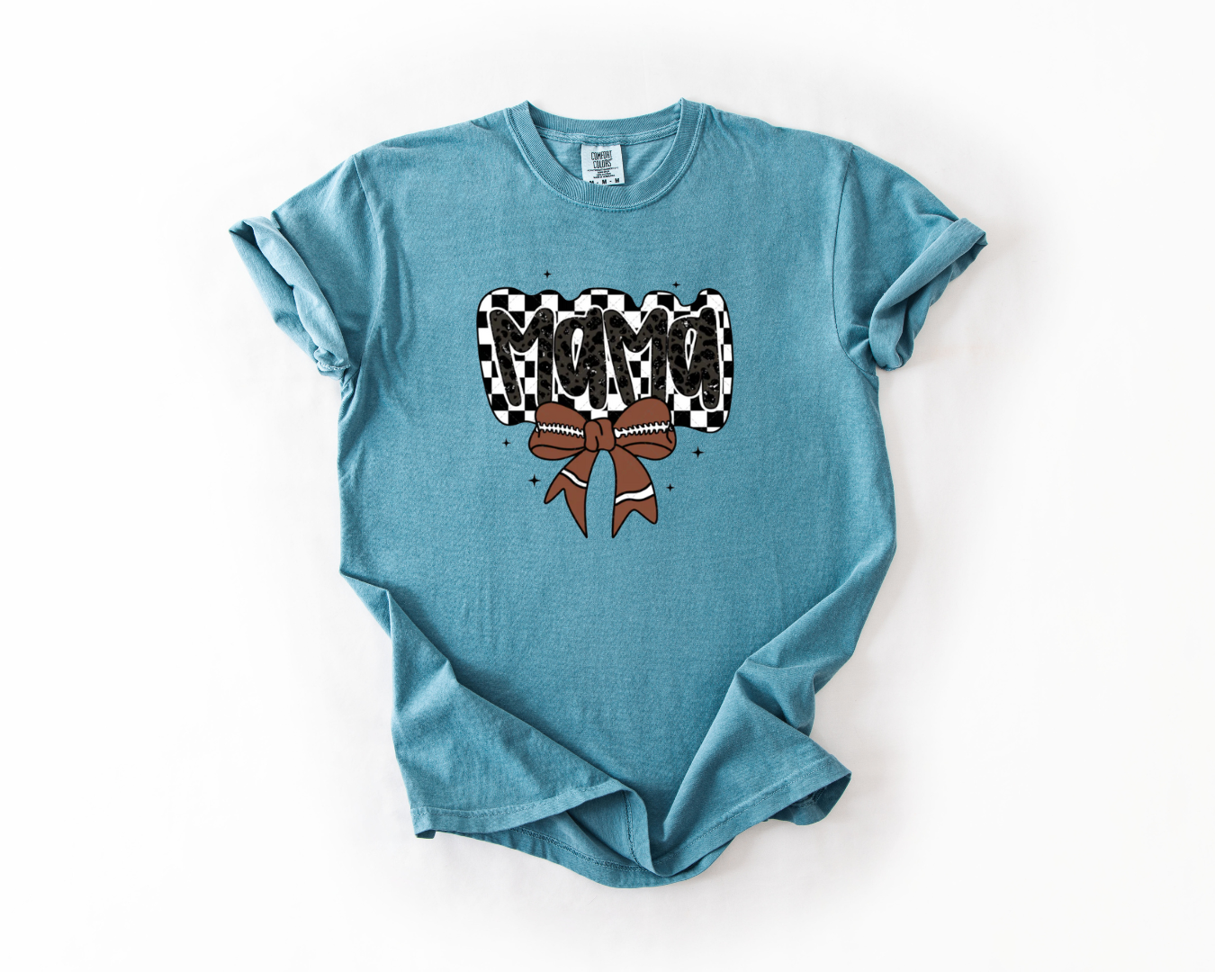 Football Mama with Bow