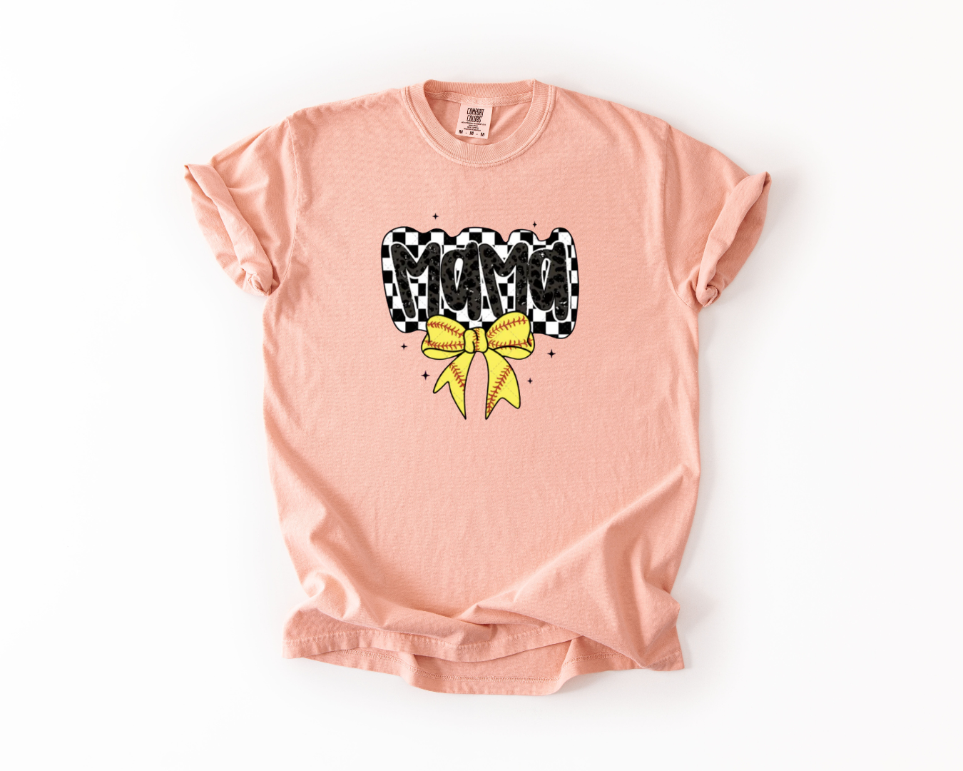 Softball Mama with Bow