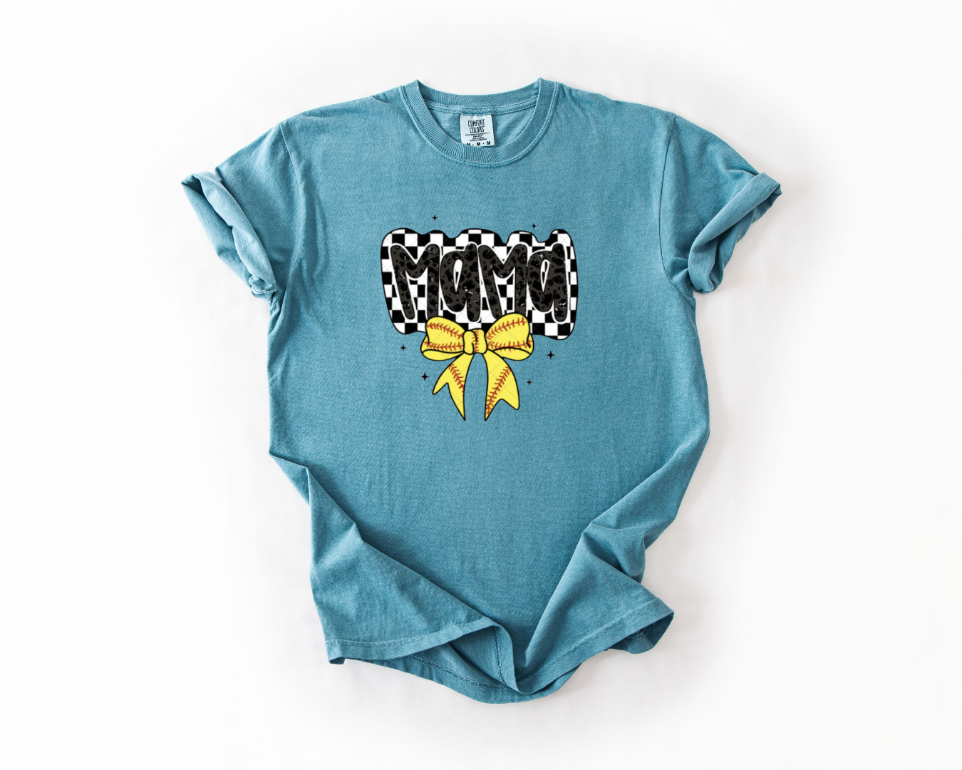 Softball Mama with Bow