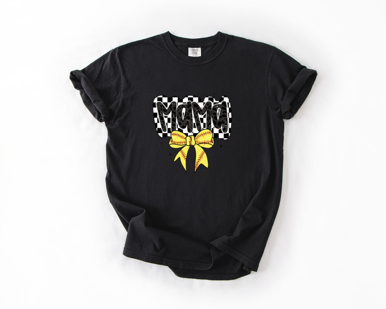 Softball Mama with Bow