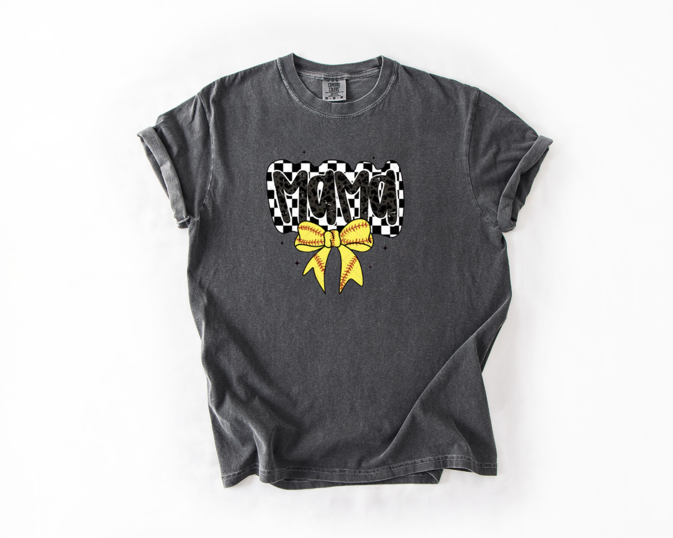 Softball Mama with Bow