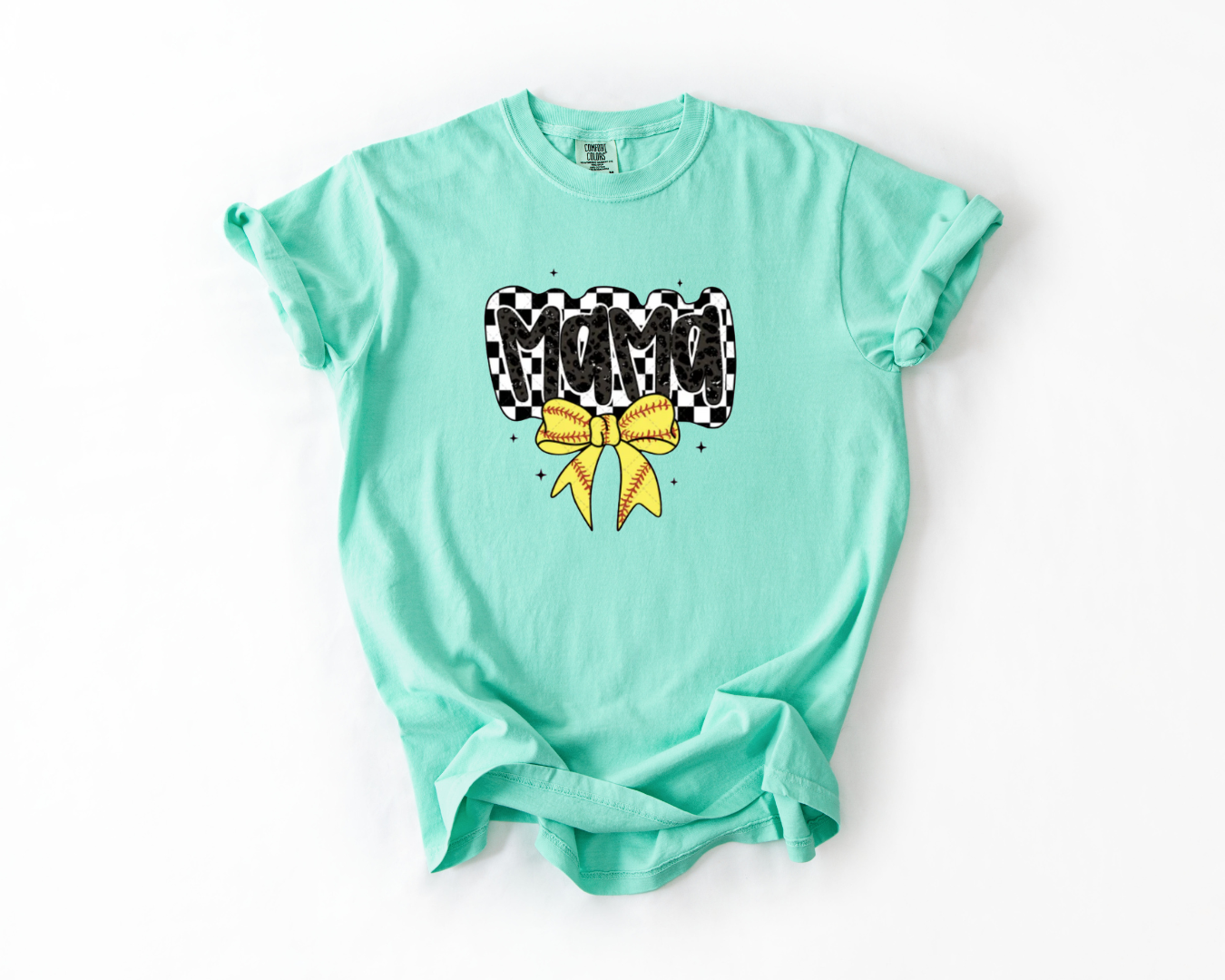Softball Mama with Bow