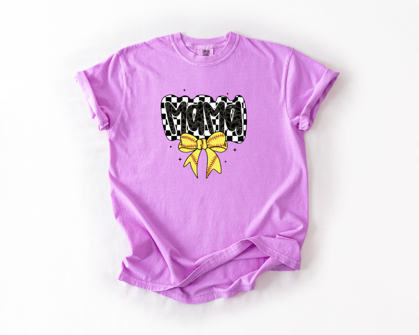Softball Mama with Bow