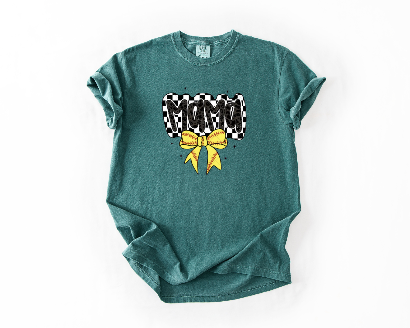 Softball Mama with Bow