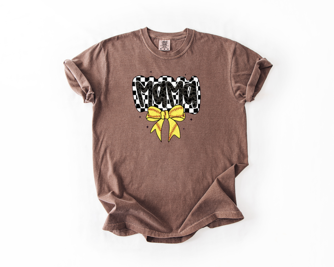 Softball Mama with Bow