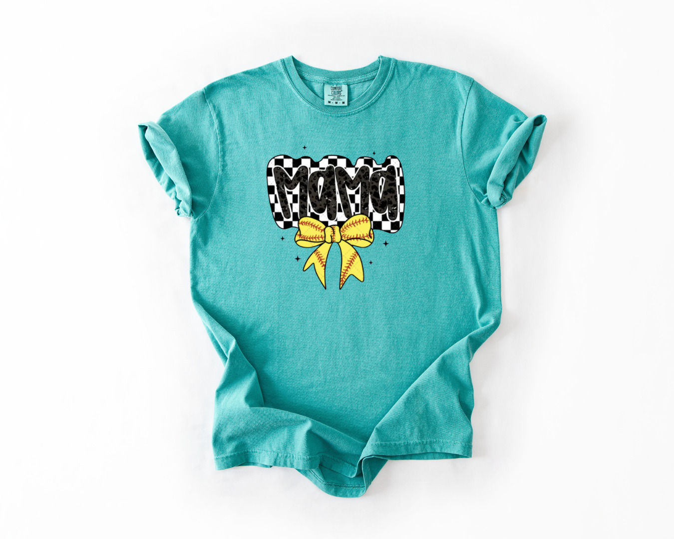 Softball Mama with Bow