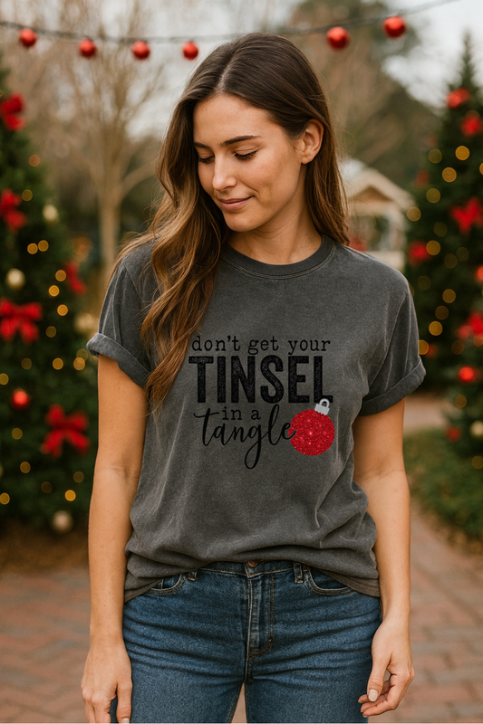 Tinsel in a Tangle Christmas