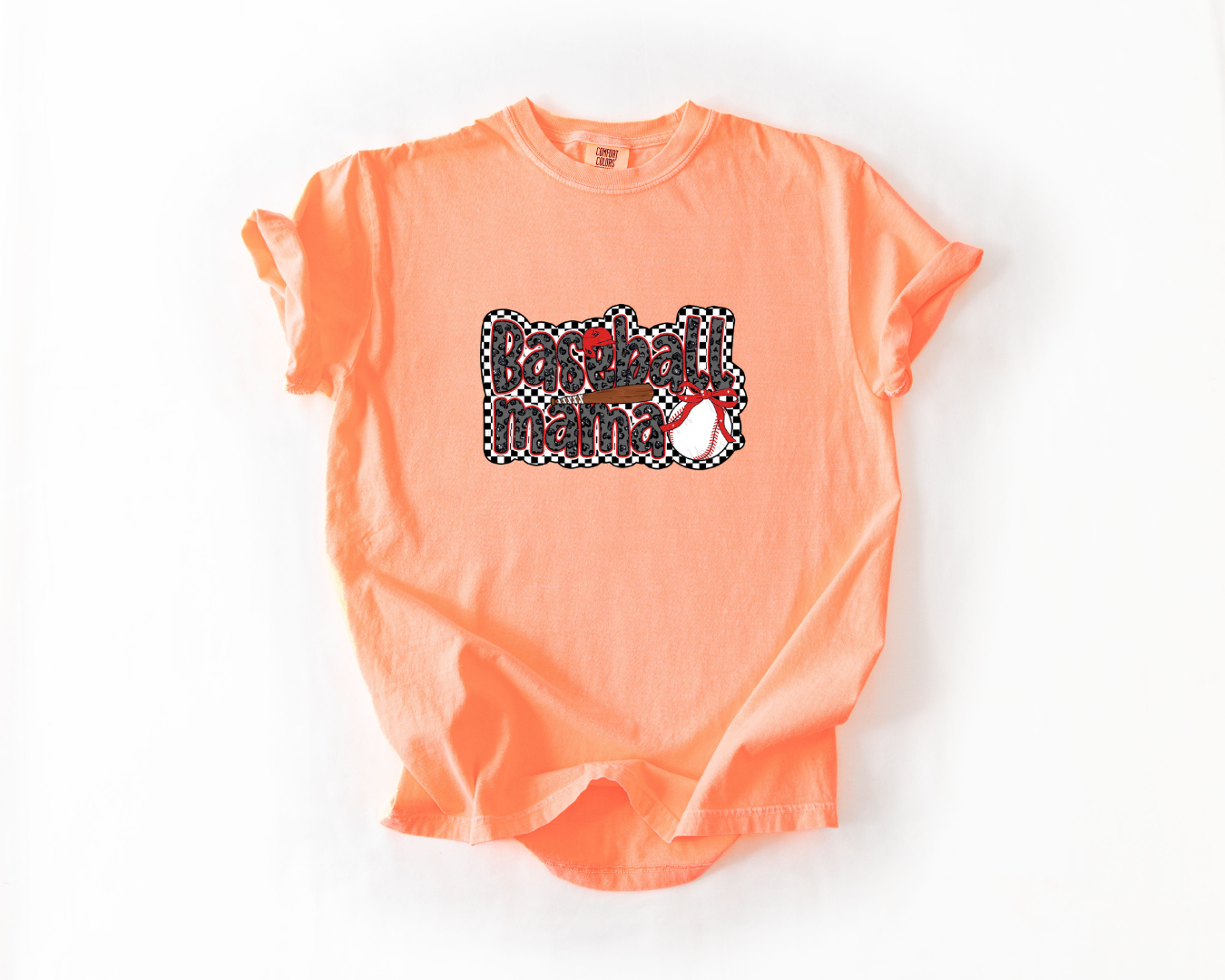 Trendy Baseball Mama Red