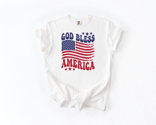 God Bless America Flag
