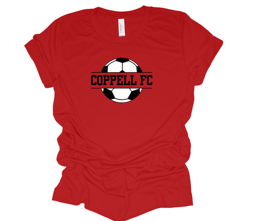 COPPELL FC Soccer Adult T-Shirt (Front & Back)