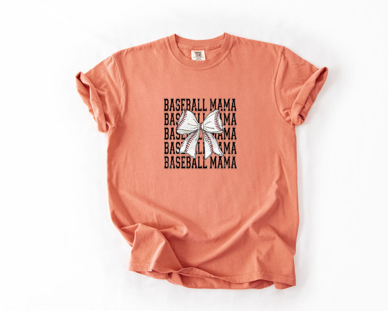 Baseball Mama Red X5