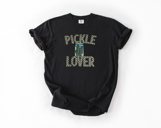 Pickle Lover Checkered