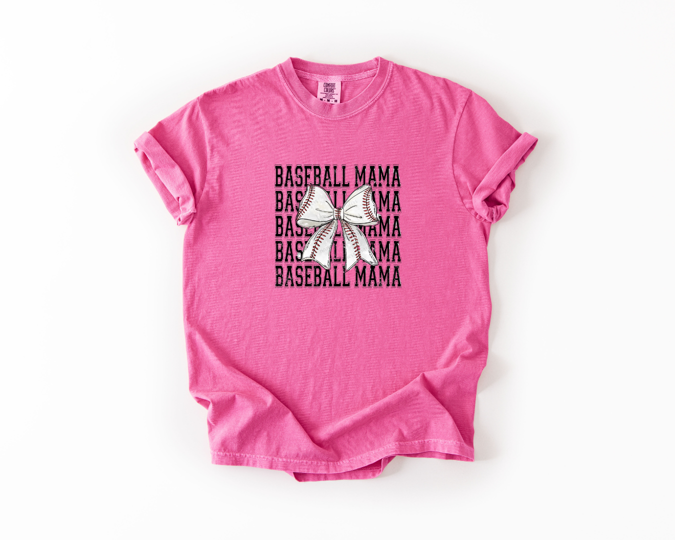 Baseball Mama Red X5