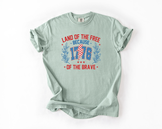 Land of the Free Lightning Bolt