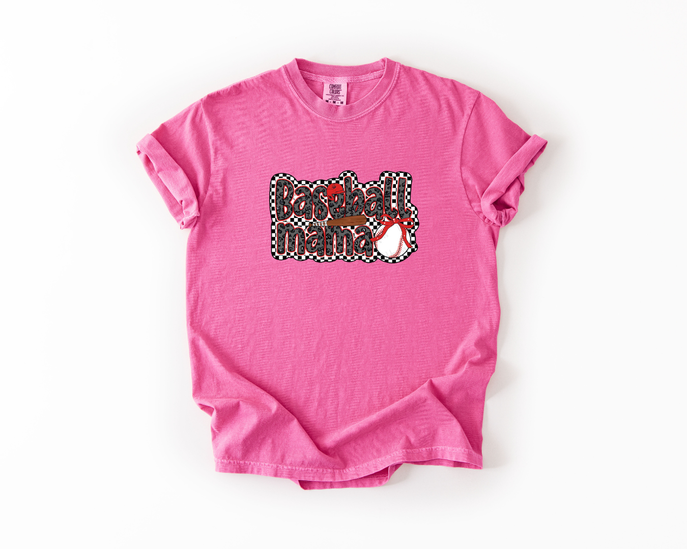 Trendy Baseball Mama Red
