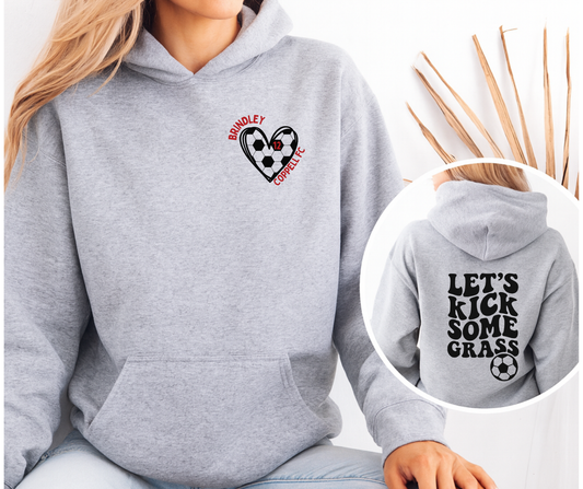 COPPELL FC Soccer Player Sweatshirt (Front & Back)