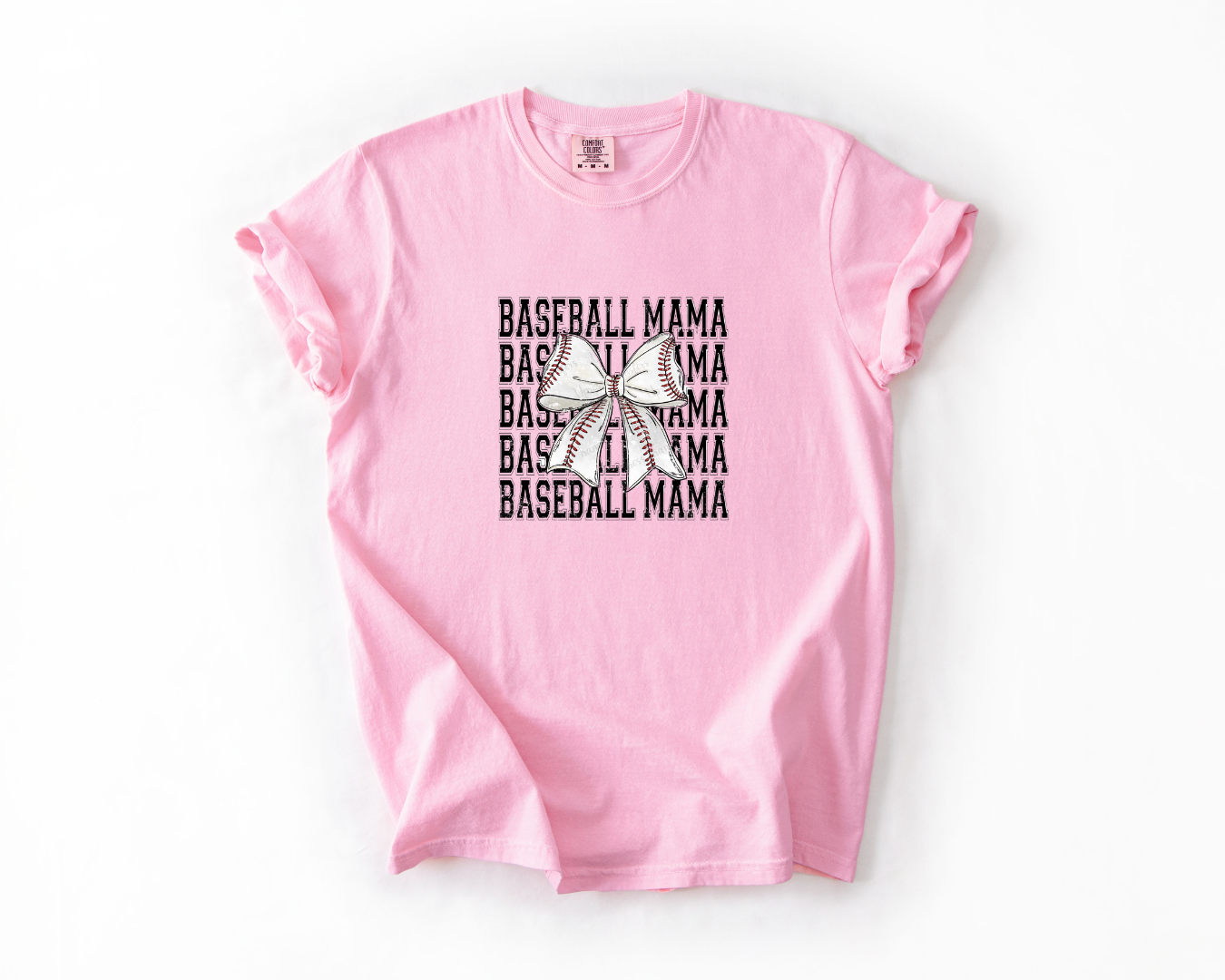 Baseball Mama Red X5