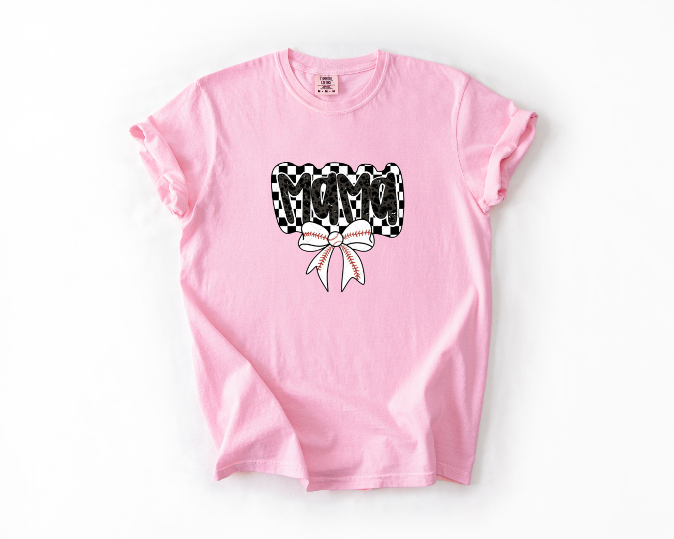 Baseball Mama with Bow