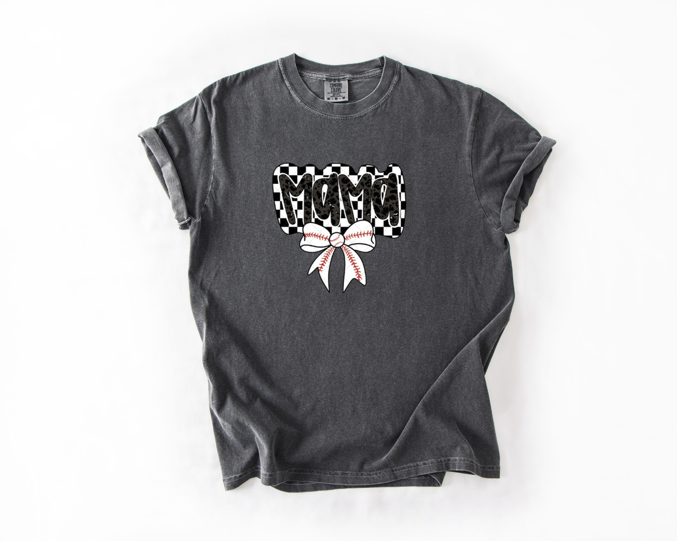 Baseball Mama with Bow