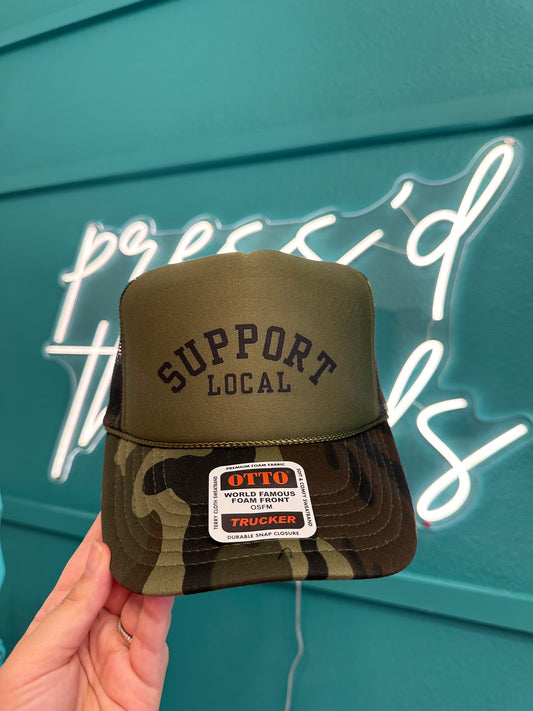 Support Local Trucker Hat