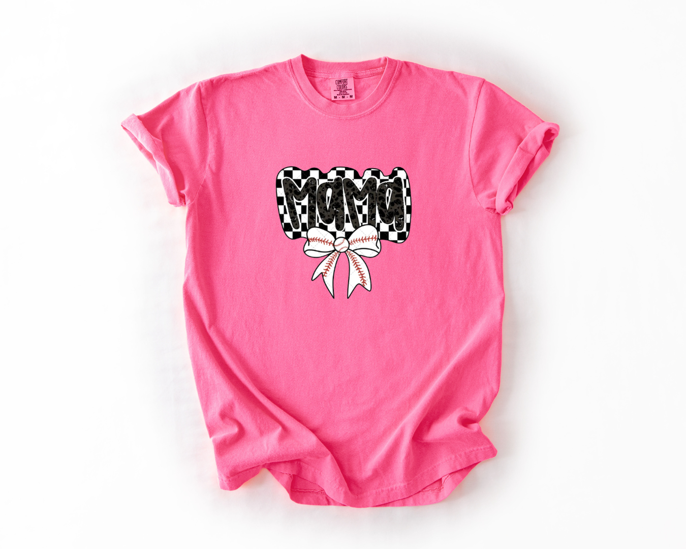 Baseball Mama with Bow
