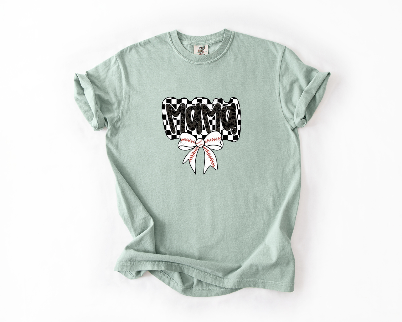 Baseball Mama with Bow