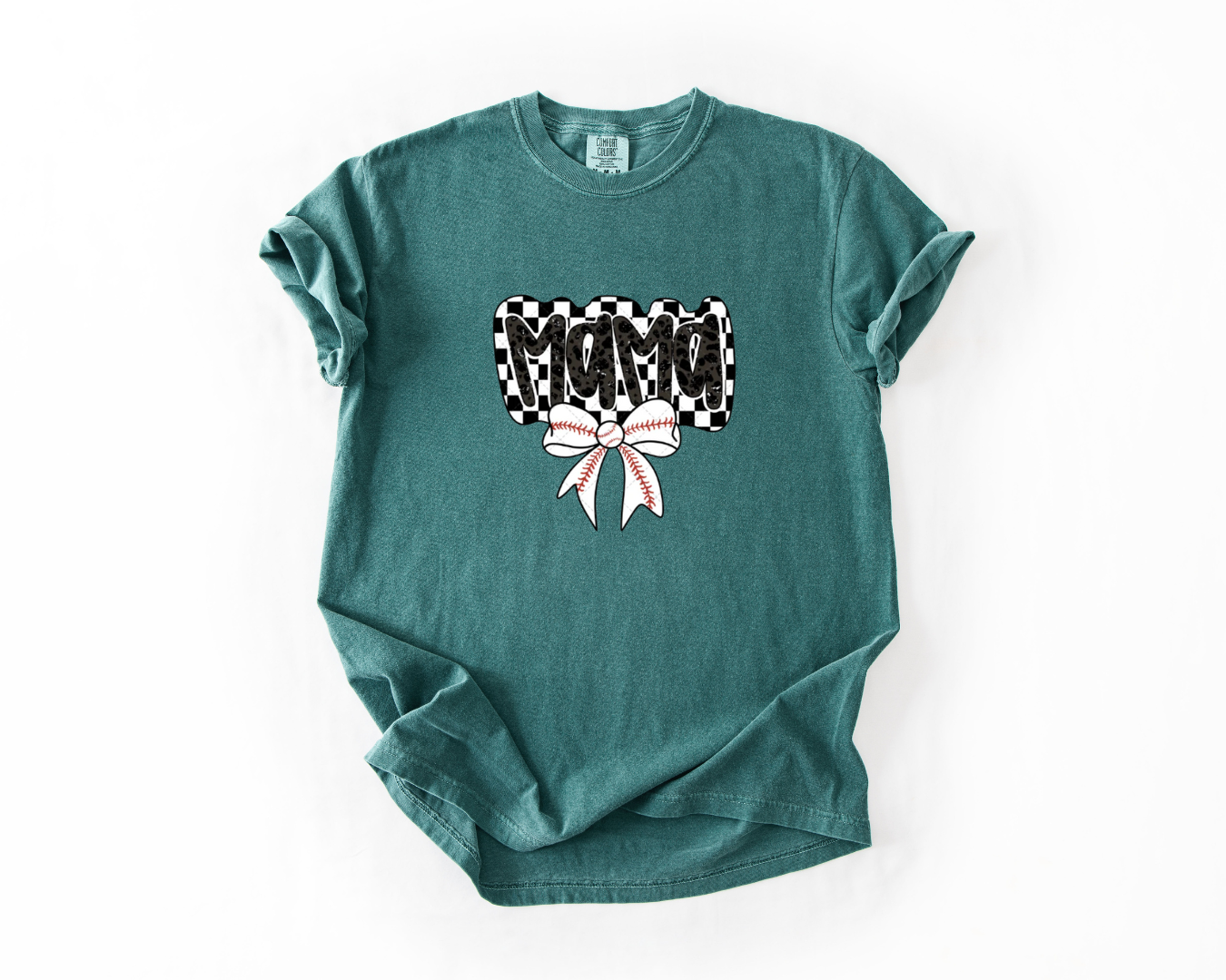 Baseball Mama with Bow