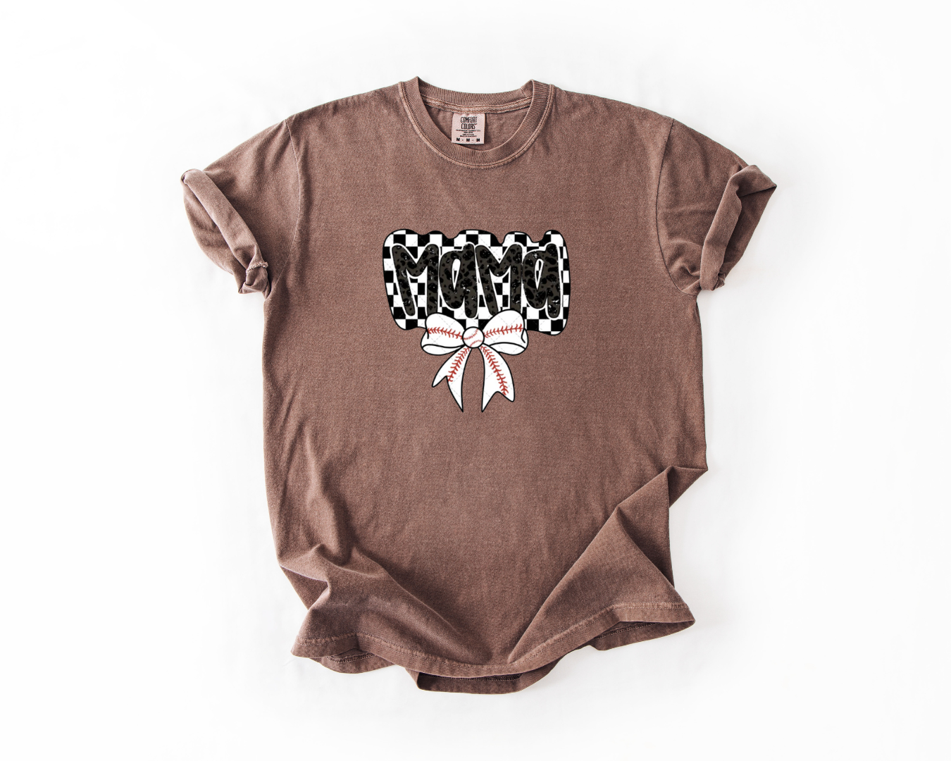 Baseball Mama with Bow