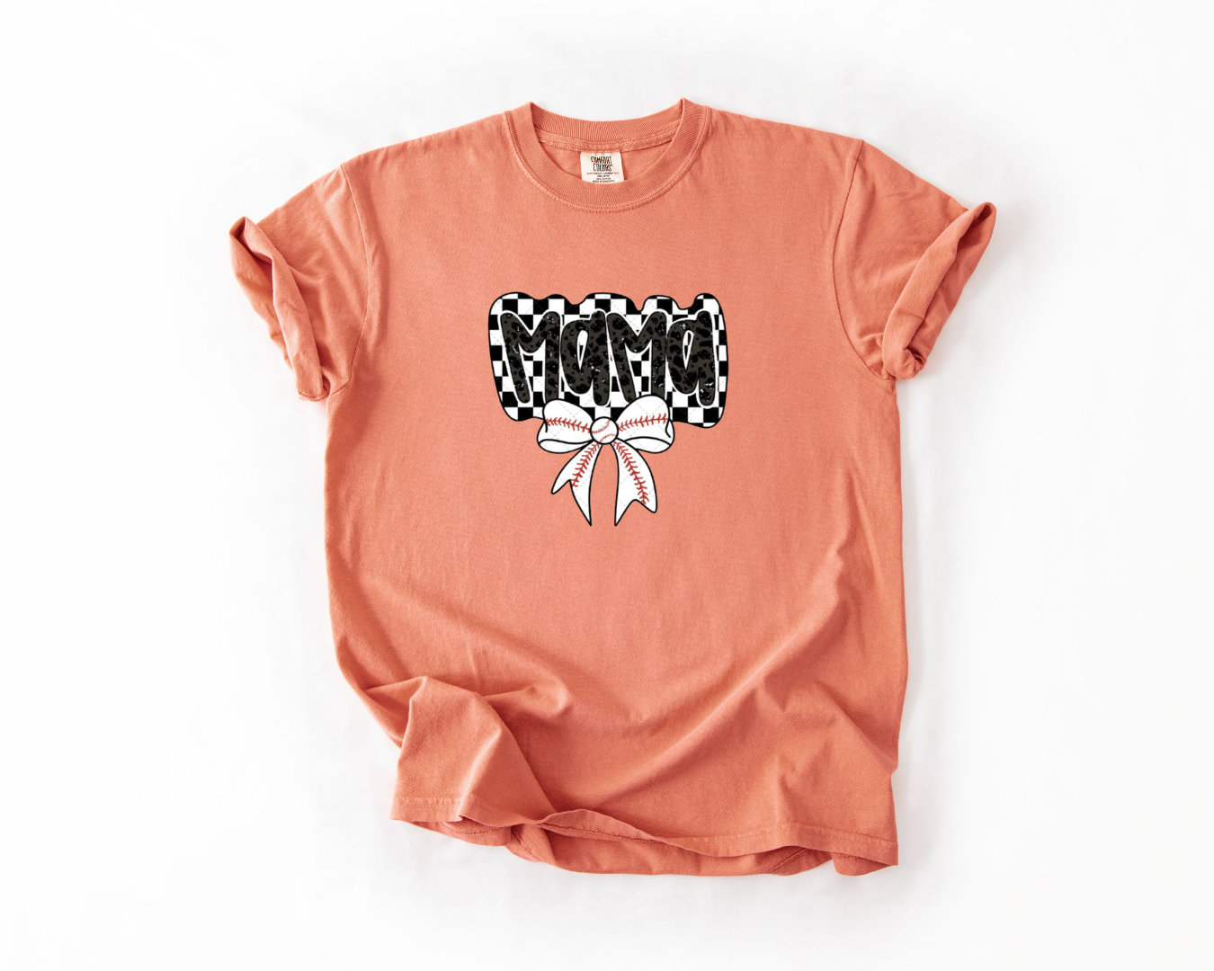 Baseball Mama with Bow