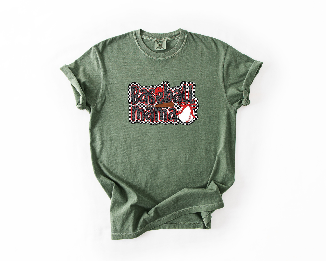 Trendy Baseball Mama Red