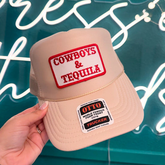 Cowboys & Tequila Trucker Hat