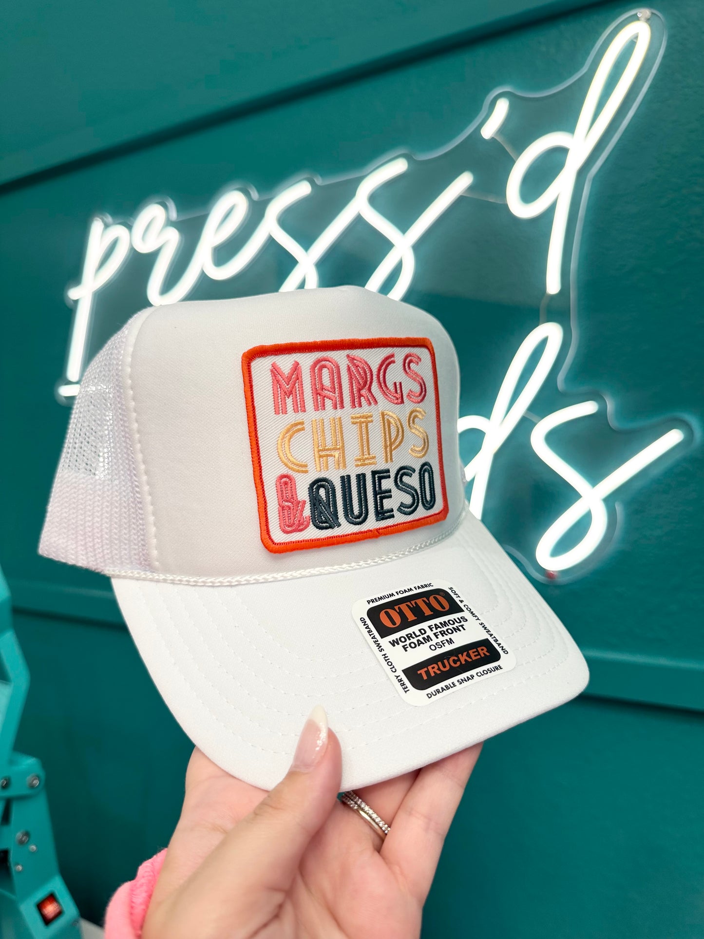 Margs Chips Queso Trucker Hat