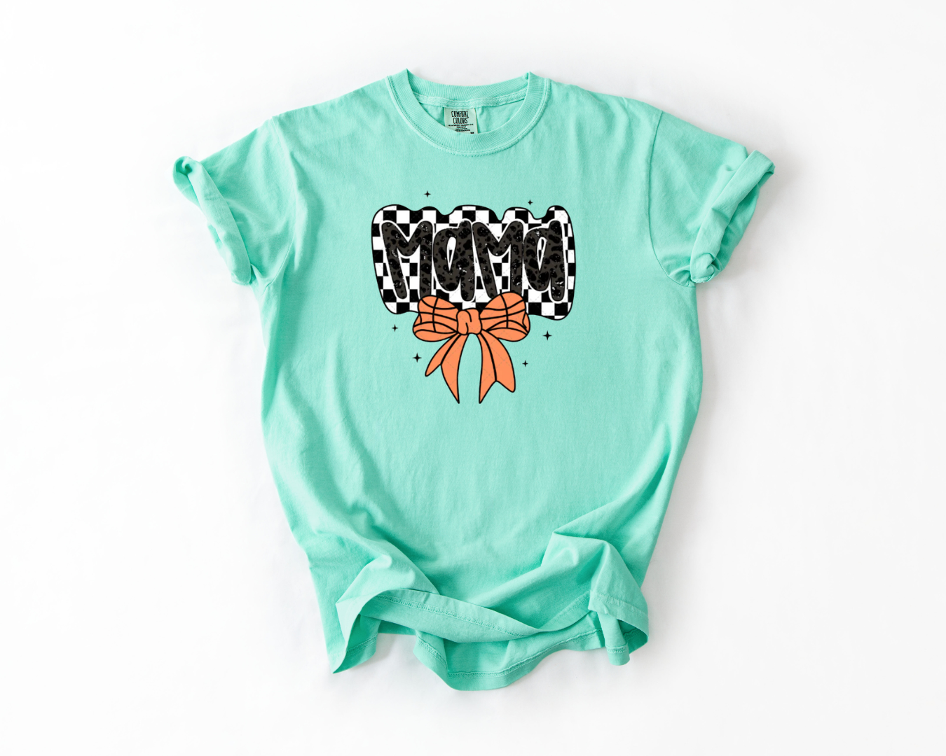 Basketball Mama with Bow