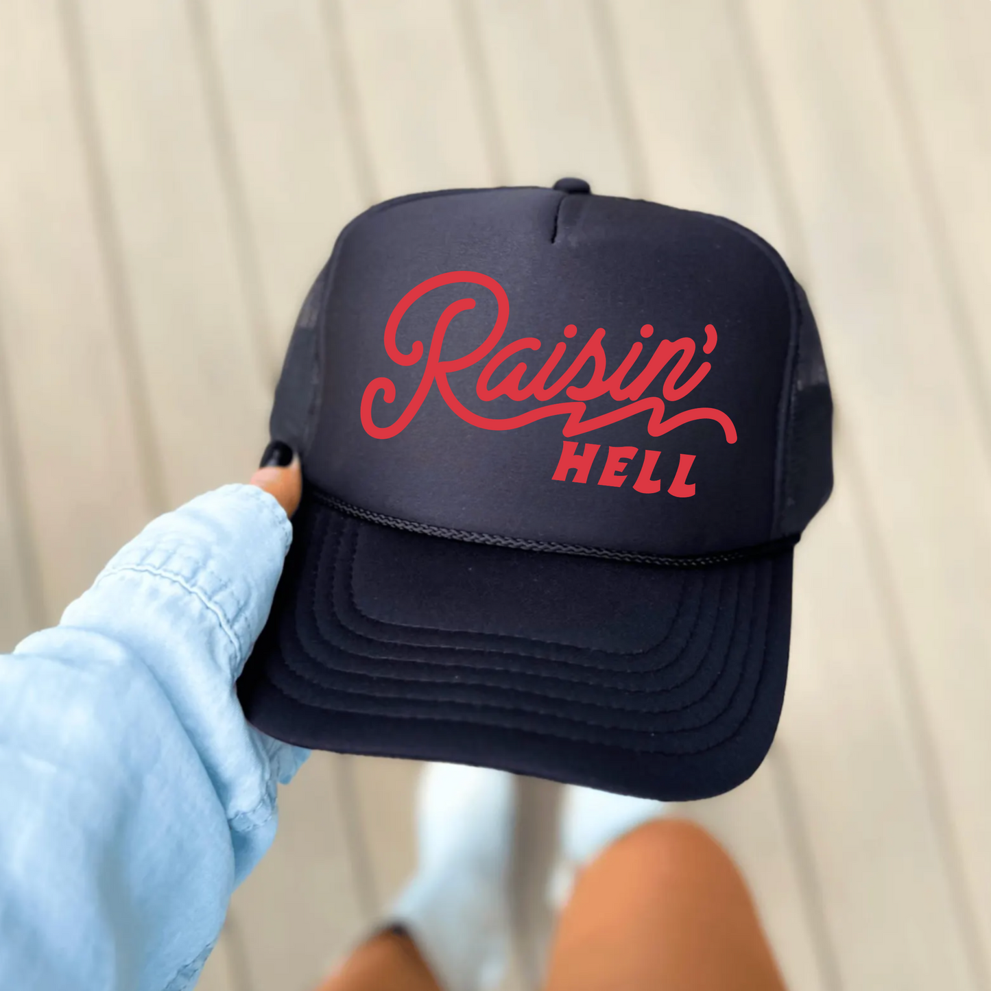 Raisin Hell Trucker Hat