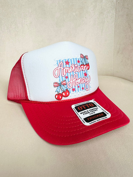 American Honey Trucker Hat